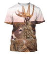 3D All Over Print Camo Deer Hunter Hoodie-Apparel-Phaethon-T-Shirt-S-Vibe Cosy™