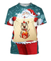 3D All Over Printed Santa Ugly Christmas Shirts and Shorts-Apparel-Phaethon-T-Shirt-S-Vibe Cosy™