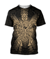 New Zealand Maori Hoodie, Wairua Tattoo Turtle Pullover Hoodie - Gold JJ150101 PL-Apparel-PL8386-T-shirt-S-Vibe Cosy™