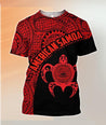 American Samoa Polynesian Hoodie - Red-Apparel-Phaethon-T-Shirt-S-Vibe Cosy™