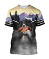 Pheasant Hunting Springer Spaniel 3D All Over Printed Shirts For Men And Women JJ170104-Apparel-MP-T-Shirt-S-Vibe Cosy™