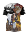 Pheasant German Shorthaired Pointer Hunting 3D All Over Printed Shirts For Men And Women JJ110201-Apparel-MP-T-Shirt-S-Vibe Cosy™