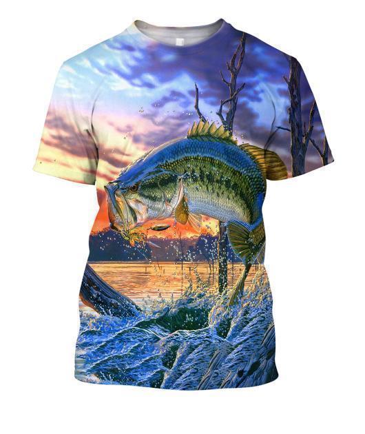 3D All Over Printing Animal Is Fish Shirt-Apparel-Phaethon-T-Shirt-S-Vibe Cosy™