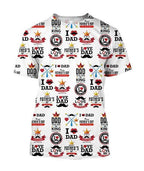 3D All Over I Love Dad Hoodie-Apparel-Khanh Arts-T-Shirt-S-Vibe Cosy™