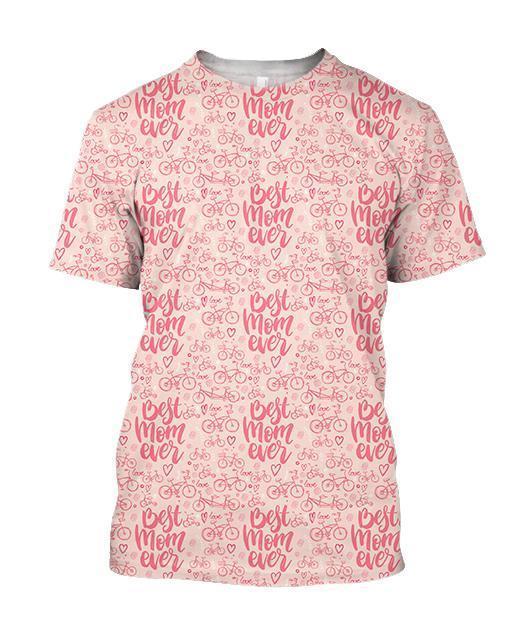 3D All Over Best Mom Ever Hoodie-Apparel-Khanh Arts-T-Shirt-S-Vibe Cosy™