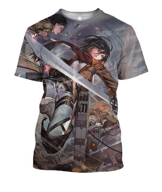 Attack On Titan - Titan War-Phaethon-T-Shirt-S-Vibe Cosy™