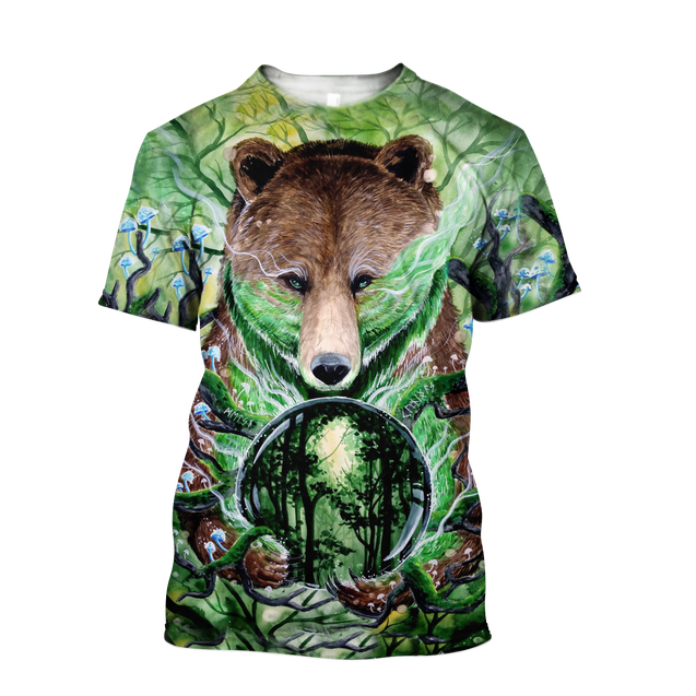 Magic Bear 3D all over printed shirts for men and women Pi121202 PL-Apparel-PL8386-T shirt-S-Vibe Cosy™