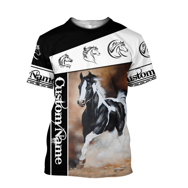 Horse Custom Name 3D All Over Printed Shirts For Men and Women TA09282003