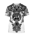 Viking Tattoo All-Over Print version 4.0-Apparel-HP Arts-T-Shirt-S-Vibe Cosy™