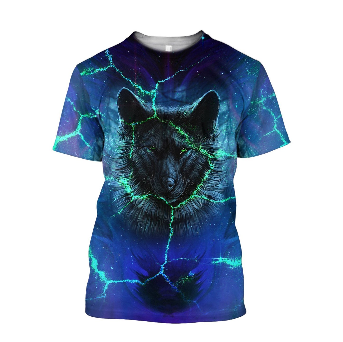 All Over Printed Magical Wolf Hoodie MEI