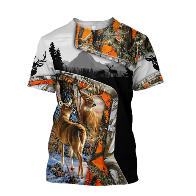 Deer Hunter 3D All Over Printed Shirts For Men LAM