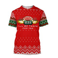 3D Over Printed Friends Christmas Collection HG2491 HAC08-Apparel-HG-T-Shirt-S-Vibe Cosy™