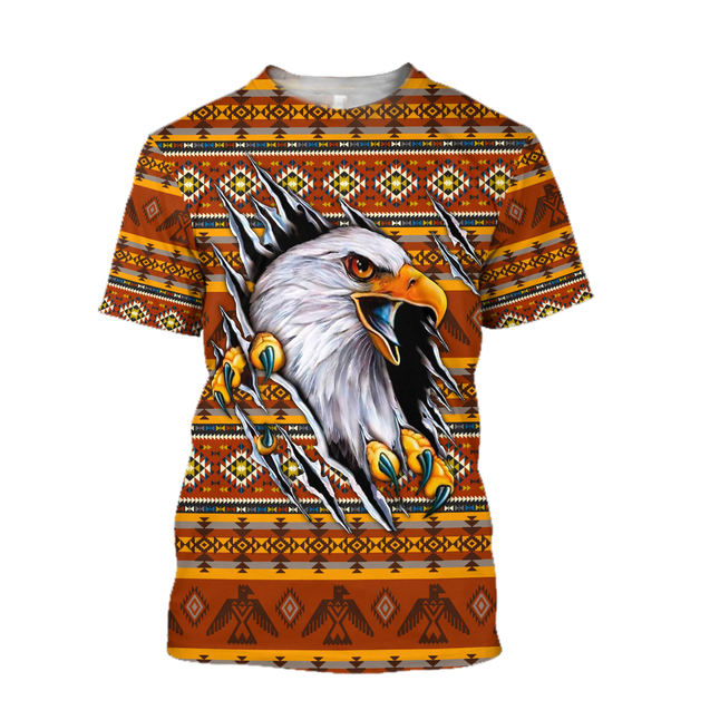 Eagle Native American Hoodie 3D All Over Printed Shirts TR0409202-LAM