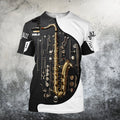 Saxophone music 3d hoodie full ver2 HG HAC21201-Apparel-HG-T-shirt-S-Vibe Cosy™