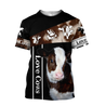 Love Cows - Happy Farm 3D All Over Printed Shirts