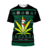 Ugly Christmas Marijuana UFO Pi111101 (Only specials can read this)-Apparel-NNK-T-Shirt-S-Vibe Cosy™