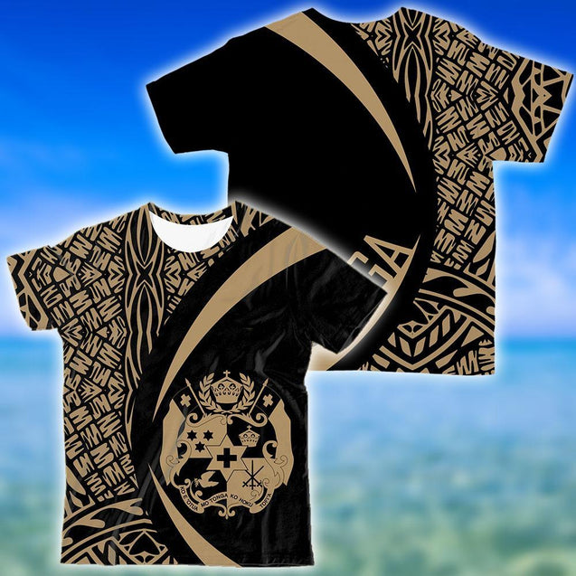 Kid's Tonga Polynesian Hoodie - Circle Style NNK 1227-Apparel-NNK-Hoodie-TODDLER 2T-Vibe Cosy™
