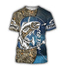 Cod fishing Sport Camo Tattoos 3d all over shirt for men and women TR120302 - Amaze Style™-Apparel