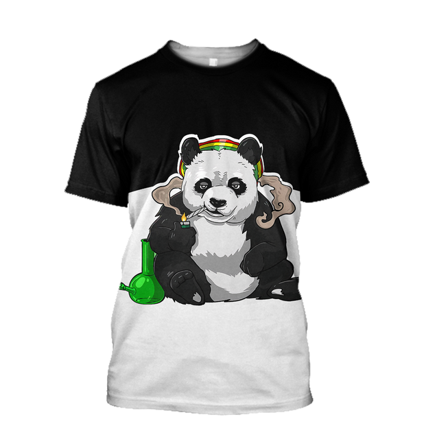 Love Panda 3D all over printed shirts for men and women AZ201202 PL-Apparel-PL8386-T shirt-S-Vibe Cosy™