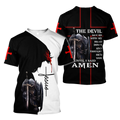 The Devil Saw Me With The Head Down 3D All Over Printed Shirts For Men and Women Pi30062001