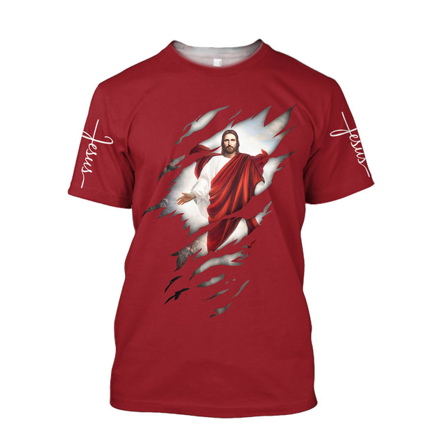 Premium Christian Jesus Catholic 3D Printed Unisex Shirts