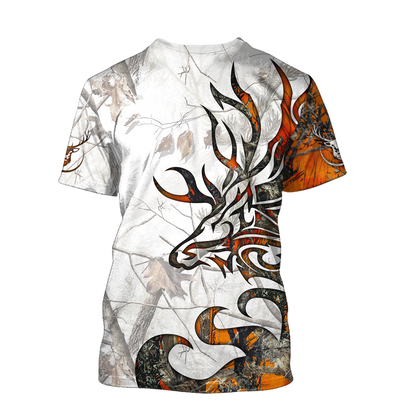 Deer Hunting 3D All Over Printed Shirts for Men and Women AM111001-Apparel-TT-Hoodie-S-Vibe Cosy™