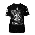 The Satanic Baphomet 3D  All Over Printed Hoodie MP853 - Amaze Style™-Apparel