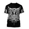 3D All Over Printed Raven And Odin version 1.0-Apparel-HP Arts-Hoodie-S-Vibe Cosy™