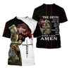 The Devil Saw Me With The Head Down 3D All Over Printed Shirts For Men and Women Pi250504