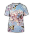 Butterfly Sweet Garden 3D Winter Clothes TR091104-Apparel-NNK-T-Shirt-S-Vibe Cosy™