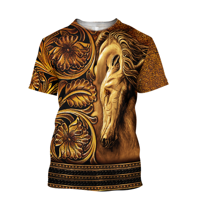 Horse 3D All Over Printed Shirts NDD10092002