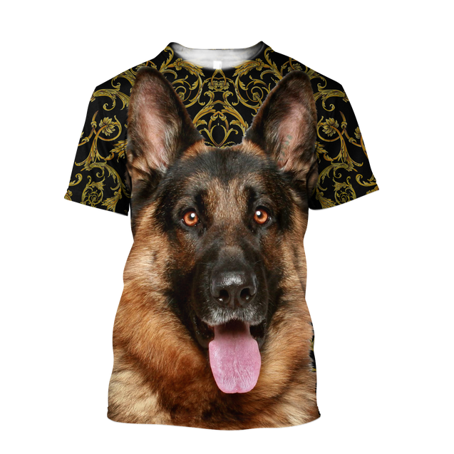 German shepherd 3d hoodie shirt for men and women HAC280703-Apparel-HG-T-shirt-S-Vibe Cosy™