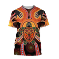 Aboriginal Turtle Touch the Sun Bedding Set, Australia Indigenous Painting Art shirts for men and women-Apparel-Huyencass-T-Shirt-S-Vibe Cosy™