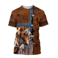 Brown Horse 3D All Over Printed Shirts TR1606201S-Apparel-TA-T-Shirt-S-Vibe Cosy™