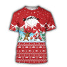 HC Christmas Santa Fishing YOLO - Red TR131101 - Amaze Style™-Apparel