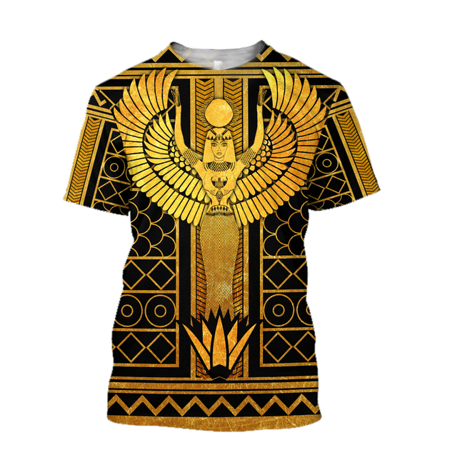 Queen of Egyptian Hoodie Over Printed for Men and Women