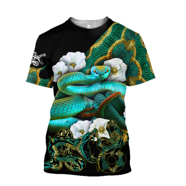 Snake 3D All Over Printed Unisex Shirt