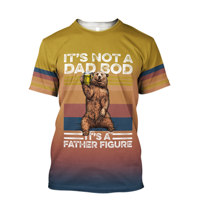 It's not a dad bod, 3d hoodie shirt for men and women ver2 HAC040605-Apparel-HG-T-shirt-S-Vibe Cosy™
