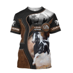 American Paint Horse3D All Over Printed Shirts-Apparel-TA-T-Shirt-S-Vibe Cosy™
