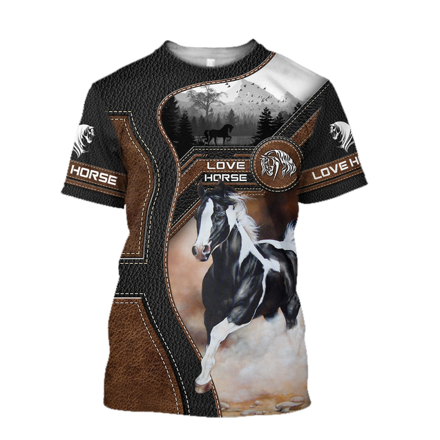 American Paint Horse3D All Over Printed Shirts-Apparel-TA-T-Shirt-S-Vibe Cosy™