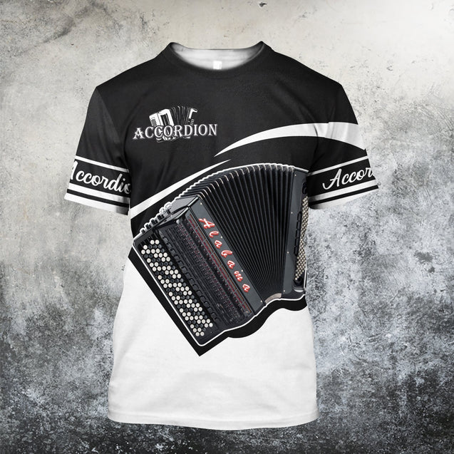 Accordion music 3d hoodie shirt for men and women HG HAC100101-Apparel-HG-T-shirt-S-Vibe Cosy™
