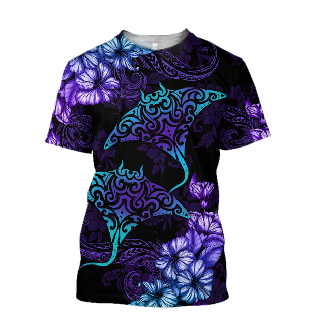 Beautiful Ray Hibiscus Hawaii shirts for men and women