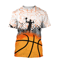 Basketball Love 3D All Over Printed Hoodie Shirt by SUN MH1706201S