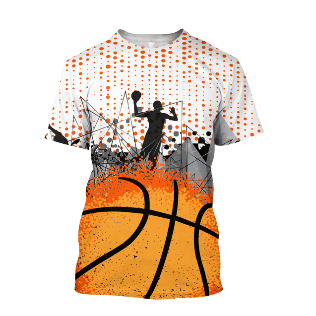 Basketball Love 3D All Over Printed Hoodie Shirt by SUN MH1706201S