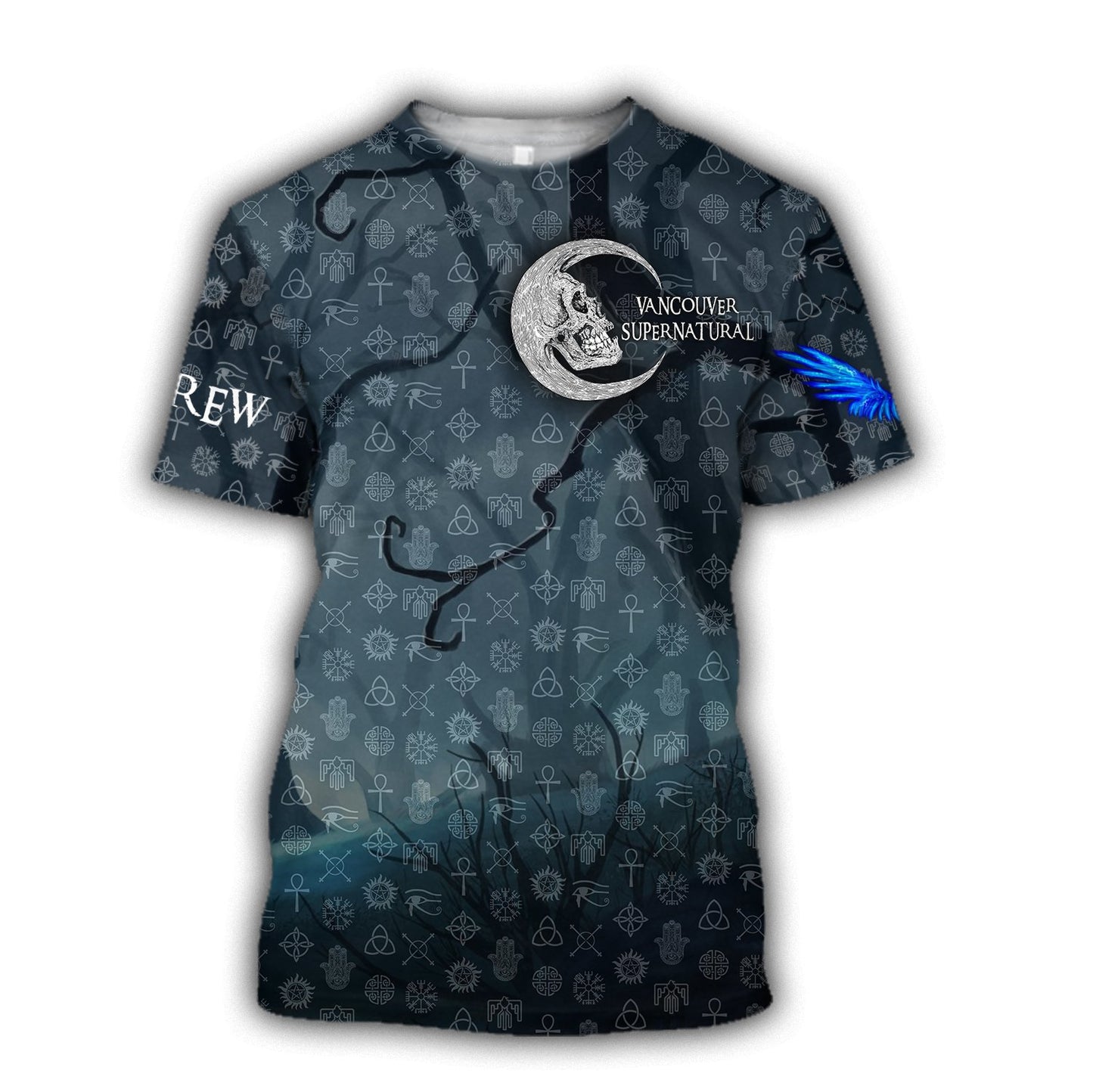 Vancouver Supernatural Ghost Hunting Teams 3D all over printed for men and women TR0705201-Apparel-Huyencass-T-Shirt-S-Vibe Cosy™