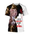 Premium God Sent Me My Pit Bull Unisex Shirts DL1006206