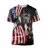 Premium Pit Bull Terrier American Flag Unisex Shirts TR0610201