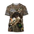 Duck Hunting Labrador Retriever Camo 3D All Over Print  Hoodie Pi17082001