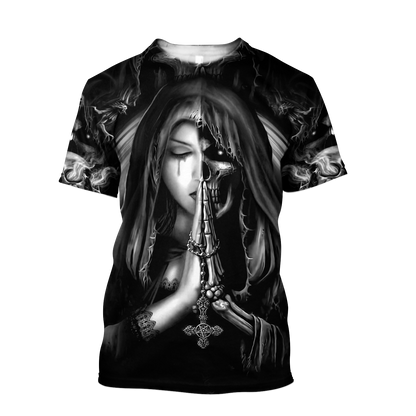 Premium Skull Tattoo 3D All Over Printed Unisex Shirts