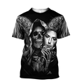 Premium Skull Tattoo 3D All Over Printed Unisex Shirts